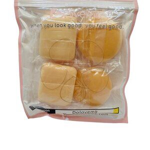 Dolovemk Reusable Blush Applicator Pads - 4 Soft Sponge Makeup Tools